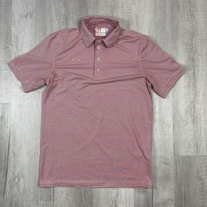 Chik Fil A Womens Red Short Sleeve Polo Uniform Work Shirt Size Small Worker J